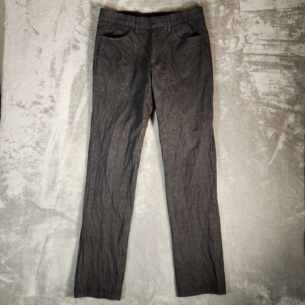 Buffalo David Bitton Pants Men's 31X32 Black Slacks Cotton Blend